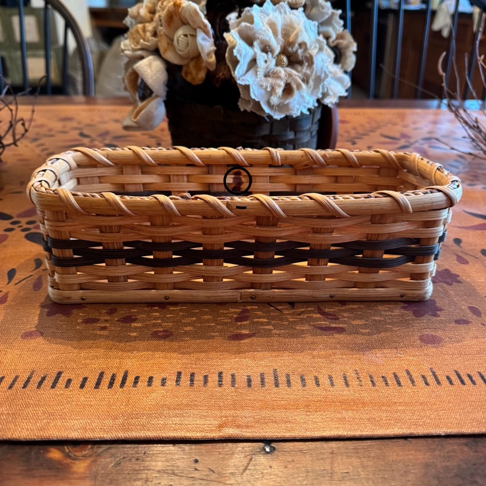 Amish Small Bread Cracker Basket